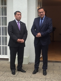 Ministr Jan Mládek na akci kazašského velvyslanectví k EXPO Astana 2017